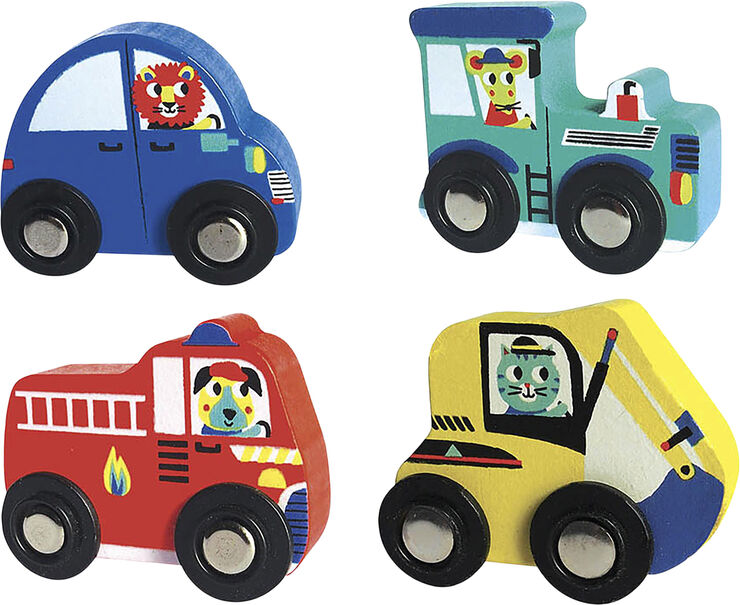 Auzou - Puslespil 25 brk - Veje og biler