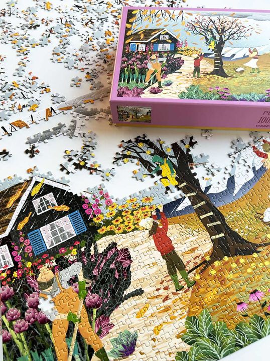 HERE COMES THE RAIN - puslespil med 1000 brikker