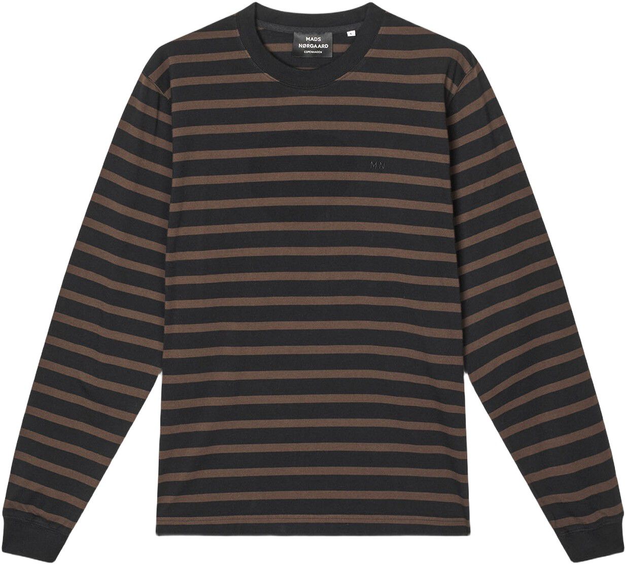 Cotton Jersey Stripe Frode Tee LS