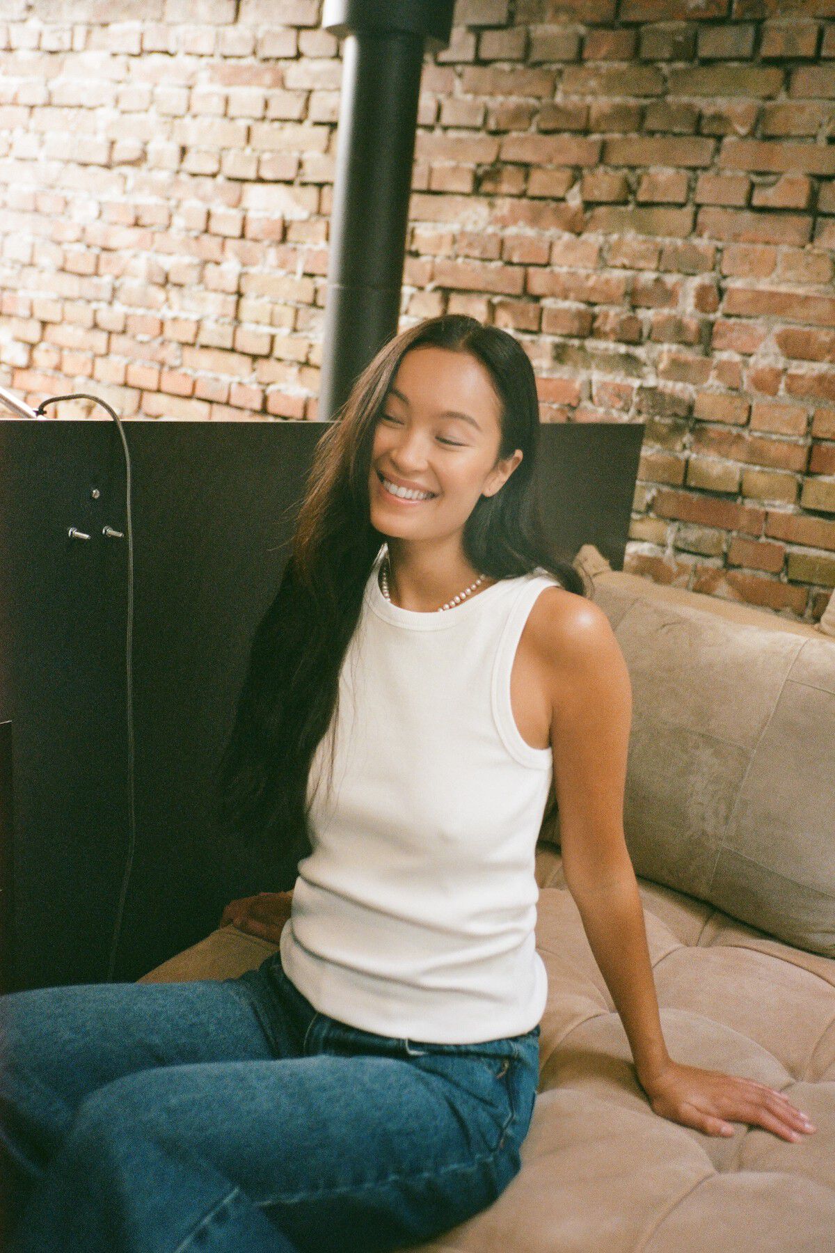 Rib jersey tank - Nelle