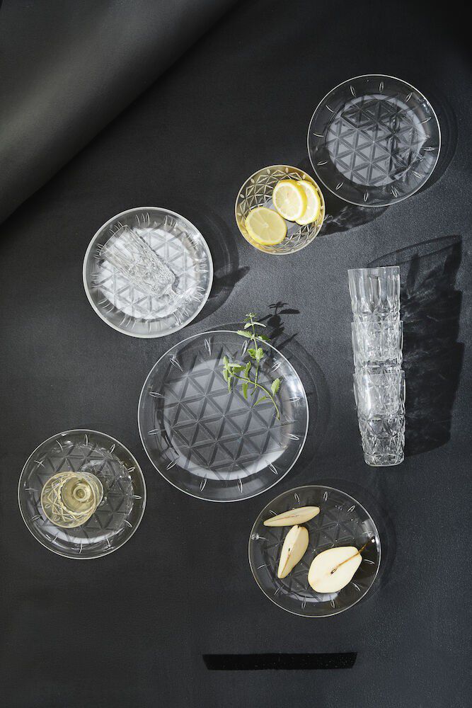 Picnic Juni tumbler, 4-pcs (6) Clear