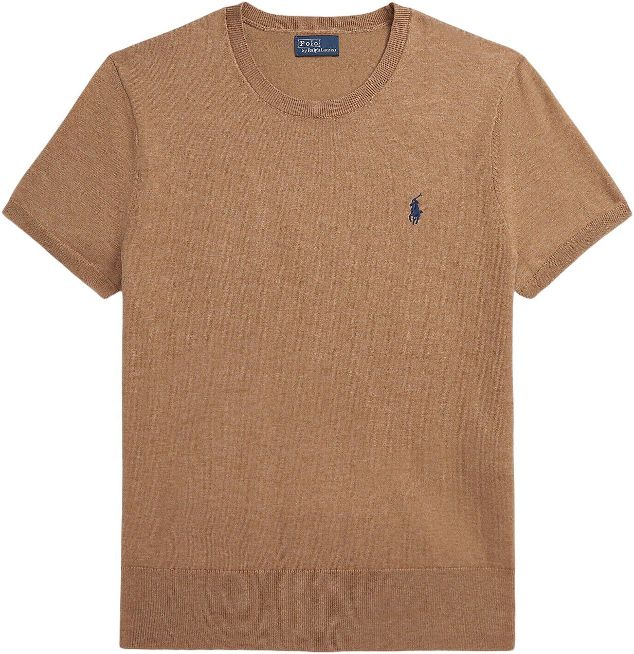Short-Sleeve Crewneck Sweater
