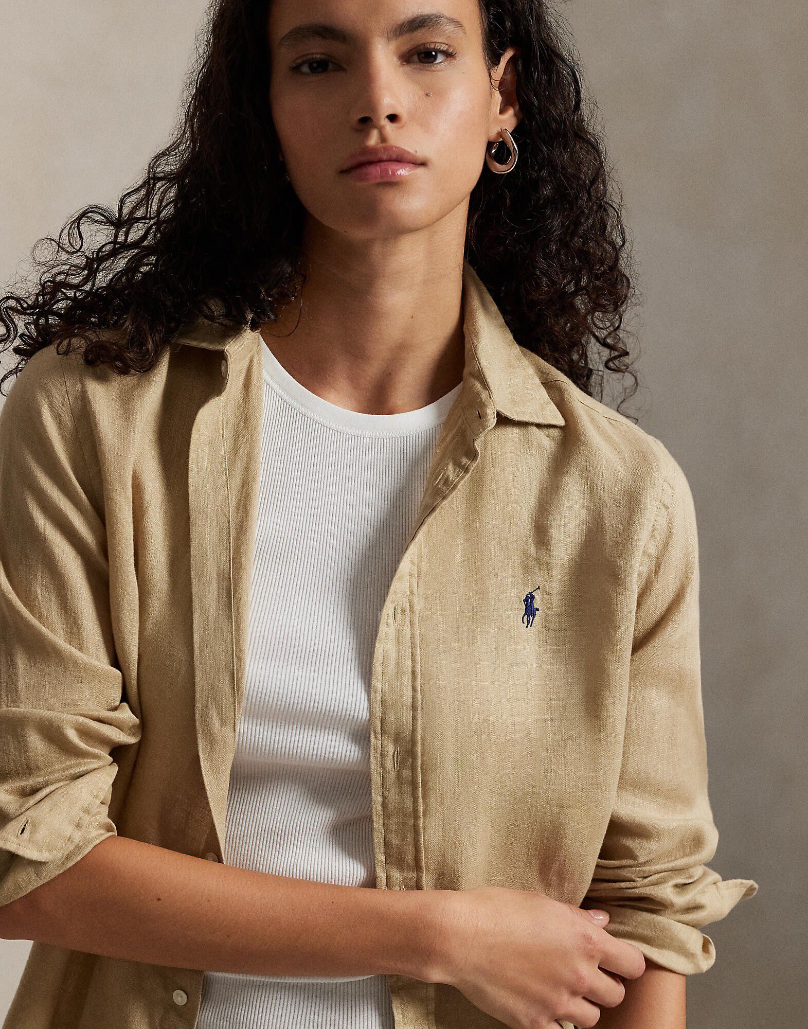 Classic Fit Linen Shirt