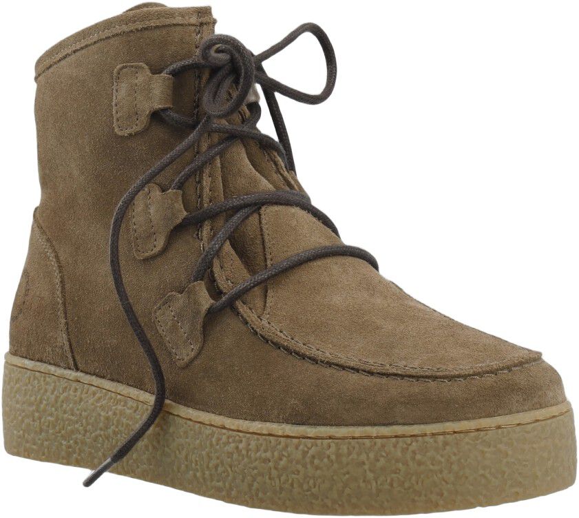 CASCAMILLA Lace Boot Warm Oily Suede 2. 0