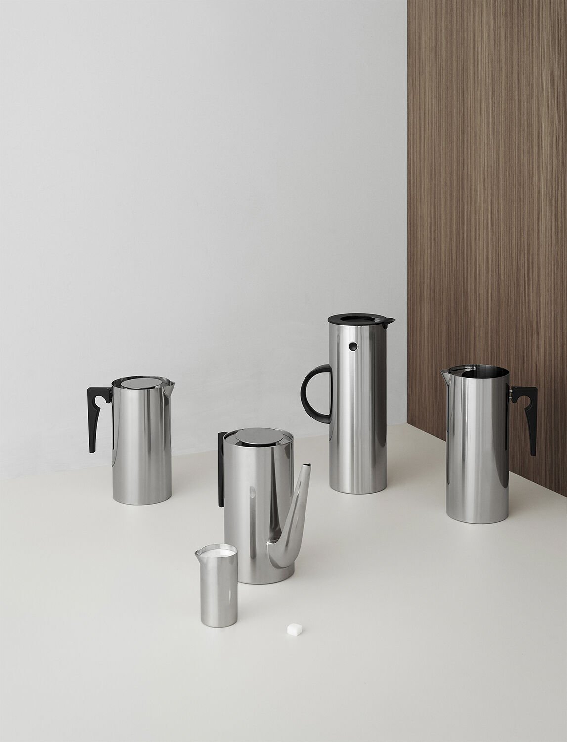 Arne Jacobsen presskanne 1 l. steel