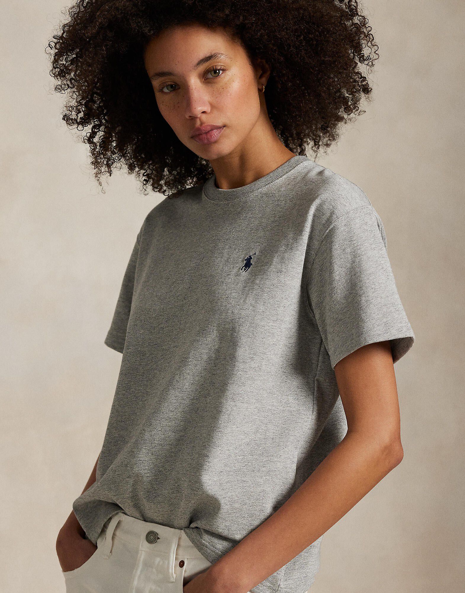 Relaxed Fit Cotton Jersey Tee
