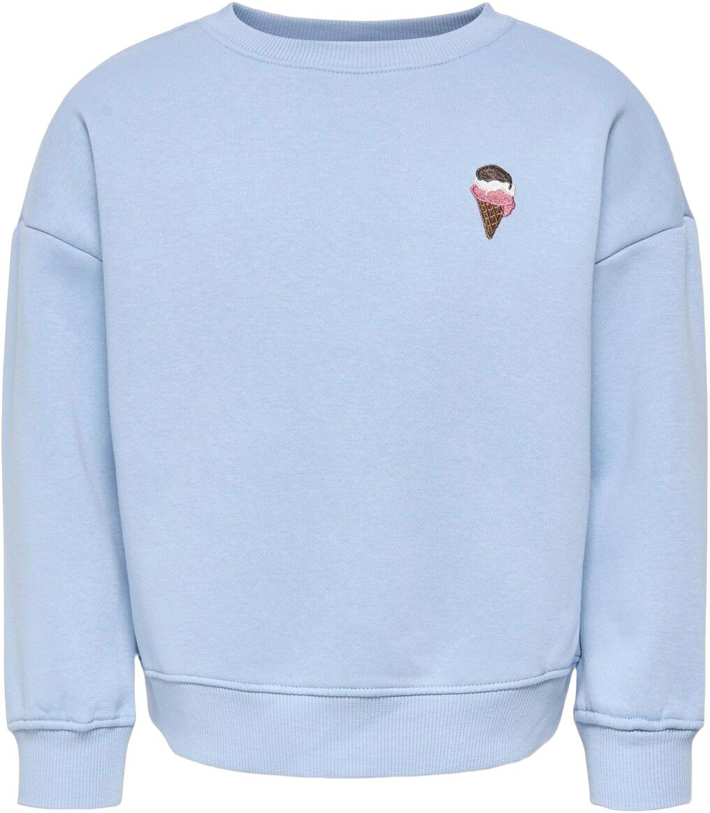 Kmgsweat L/S Crew Emb Loose Swt Noos