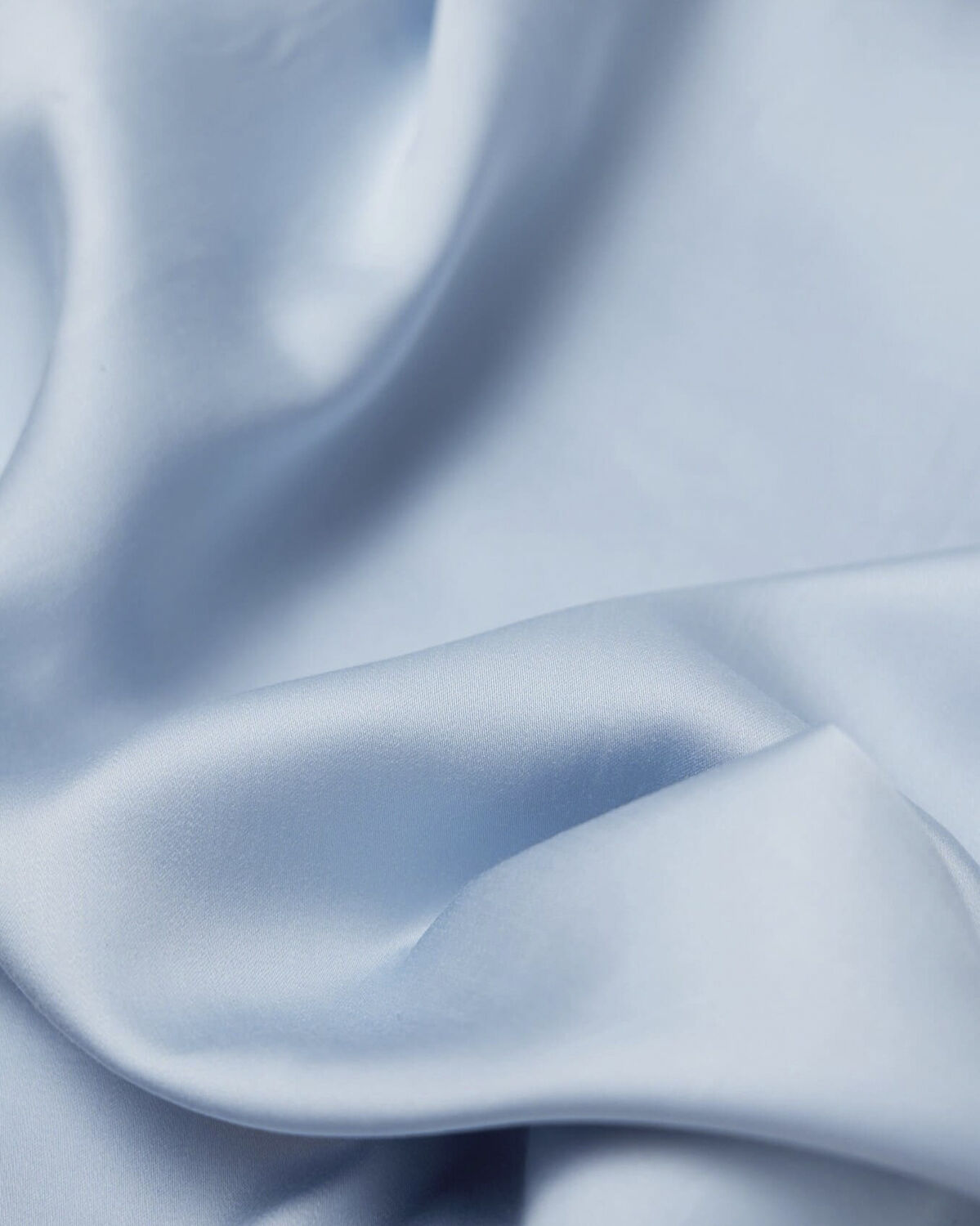 Silky Bamboo Pillowcase, Sky Blue 60x63/70cm