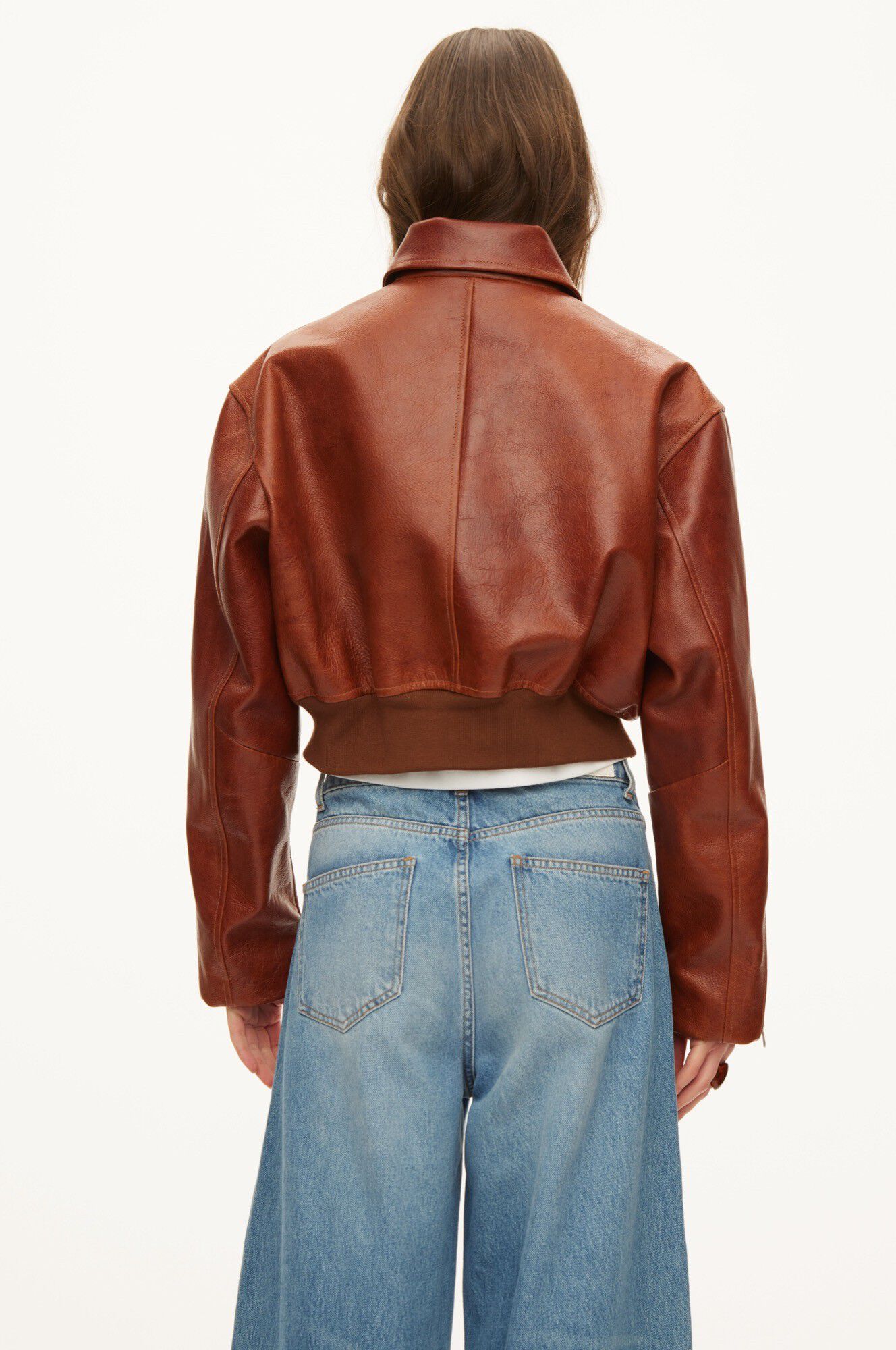 Marilyn Leather bomber