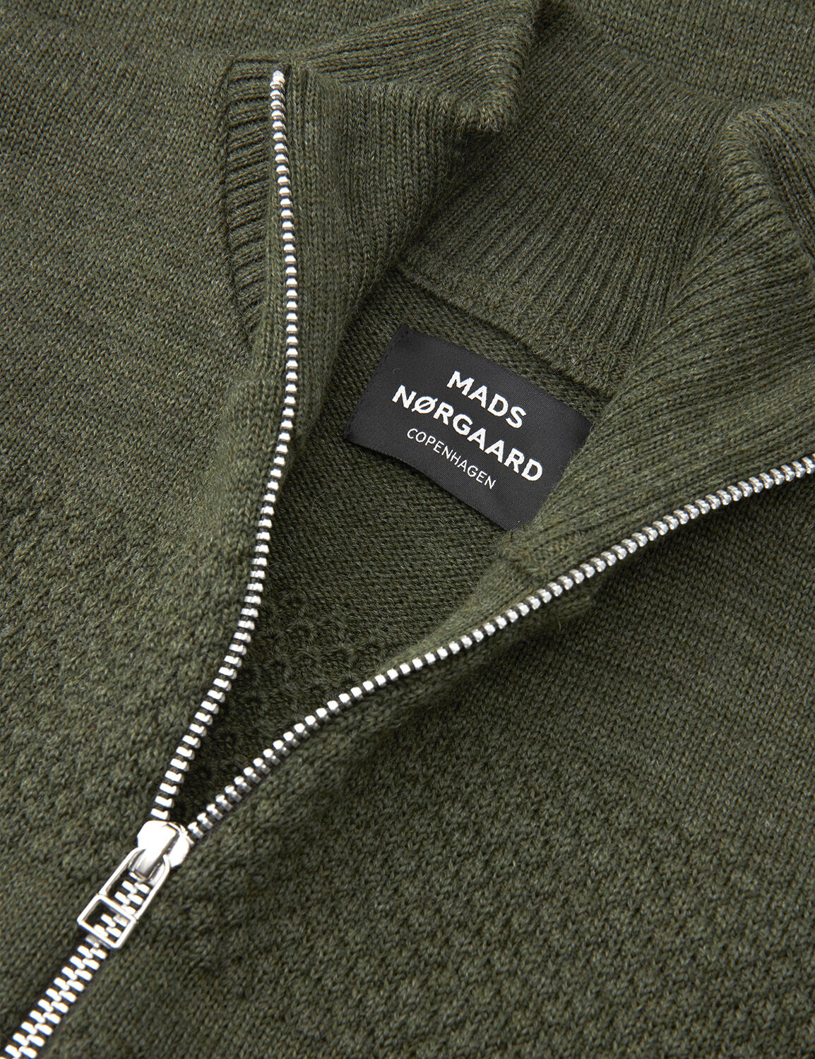 Wool Klemens Zip Knit INS