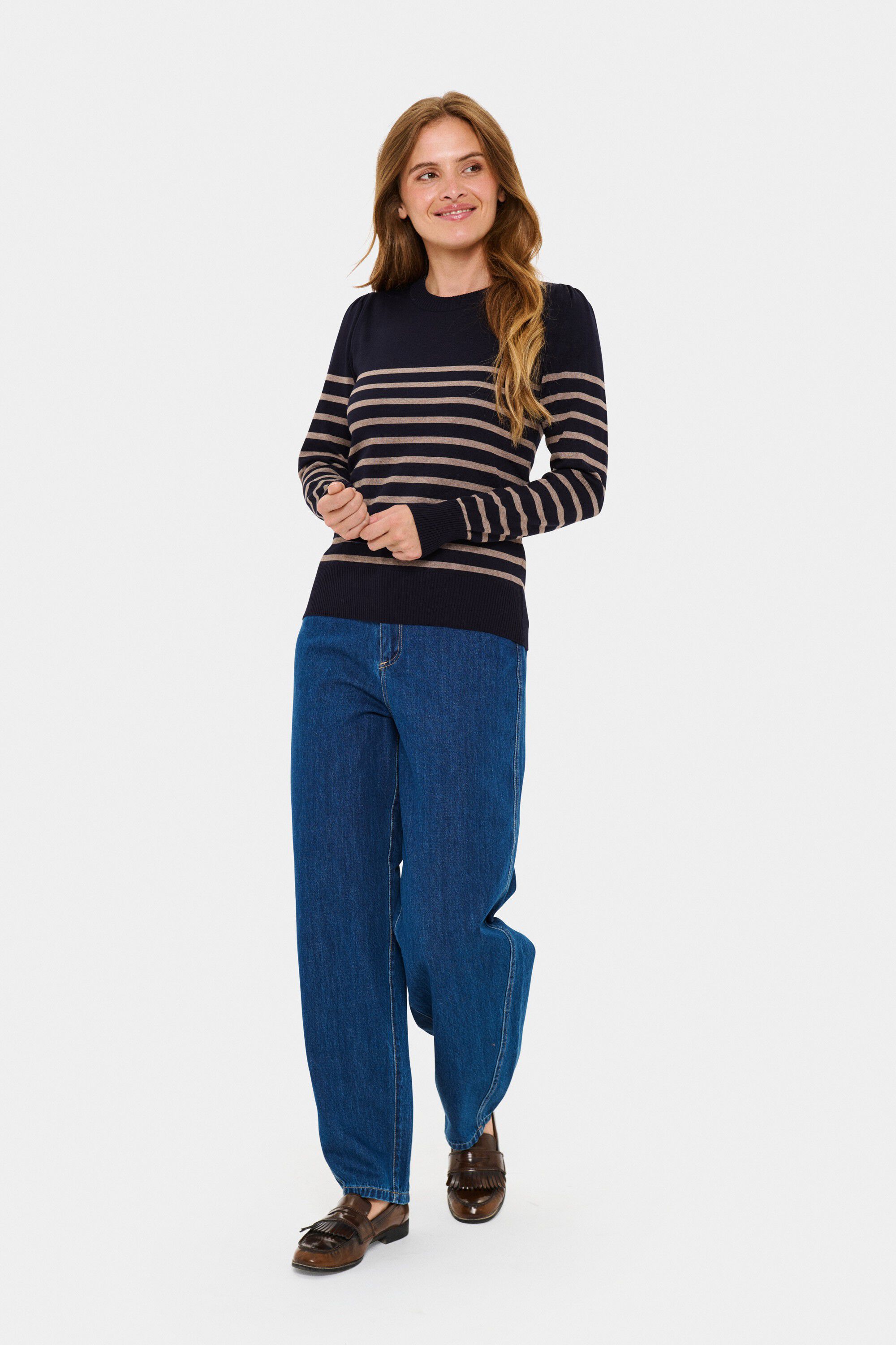 MilaSZ LS Striped Pullover