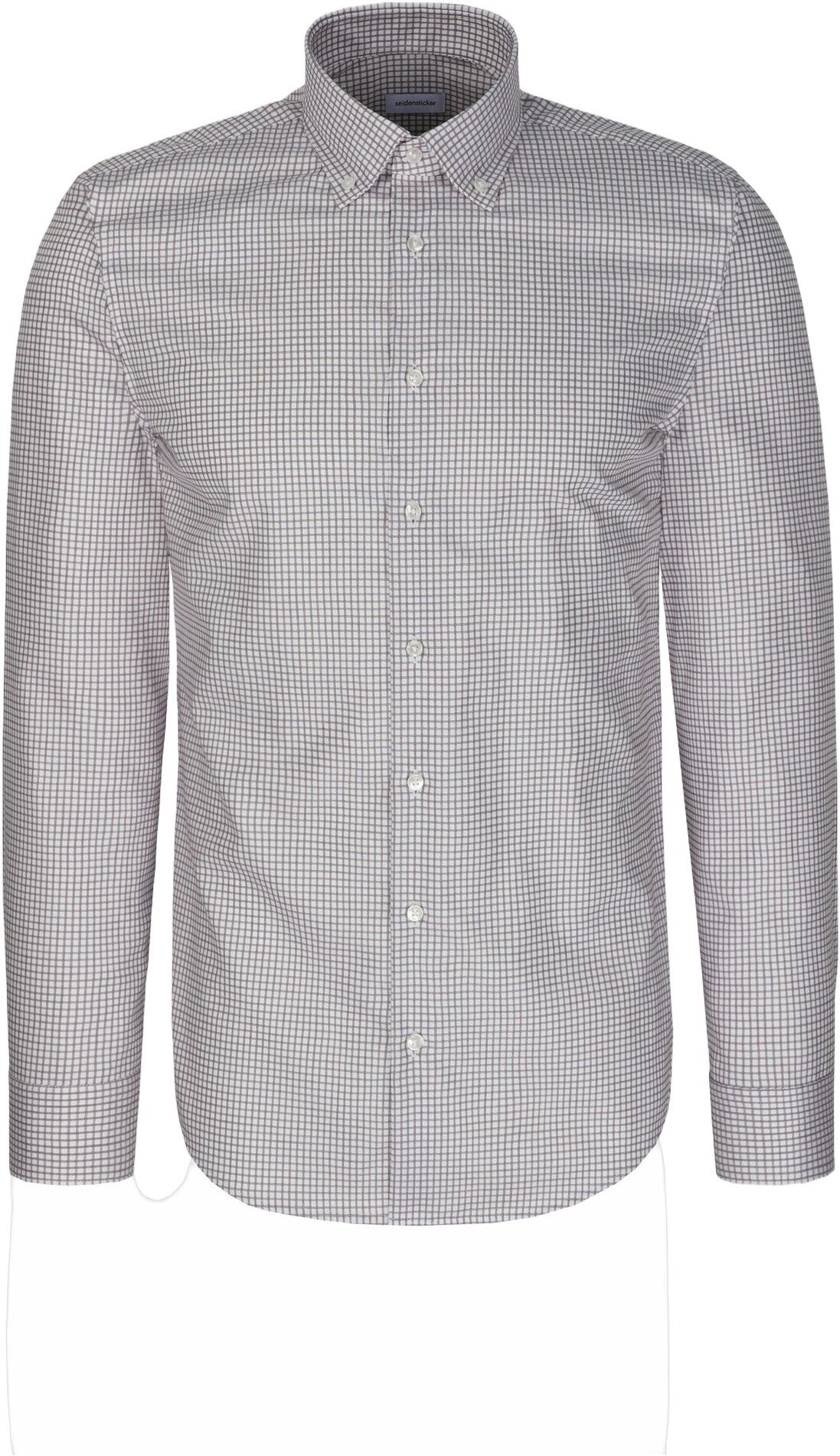Business shirt Slim 1/1 Button-down Check