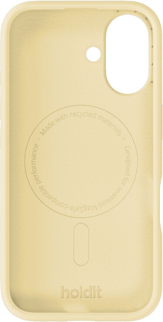Silicone Case Magsafe Cpt. IPH 16 Butter Yellow