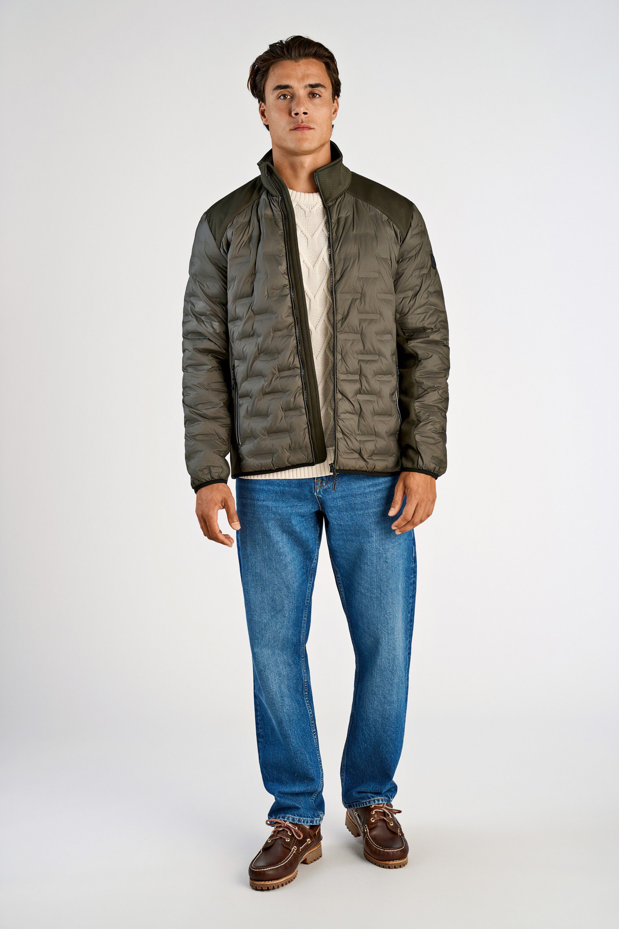 Functional hybrid jacket