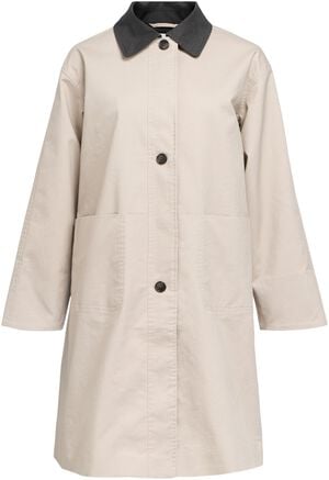 OBJALORA L/S LO LONG TRENCHCOAT 143