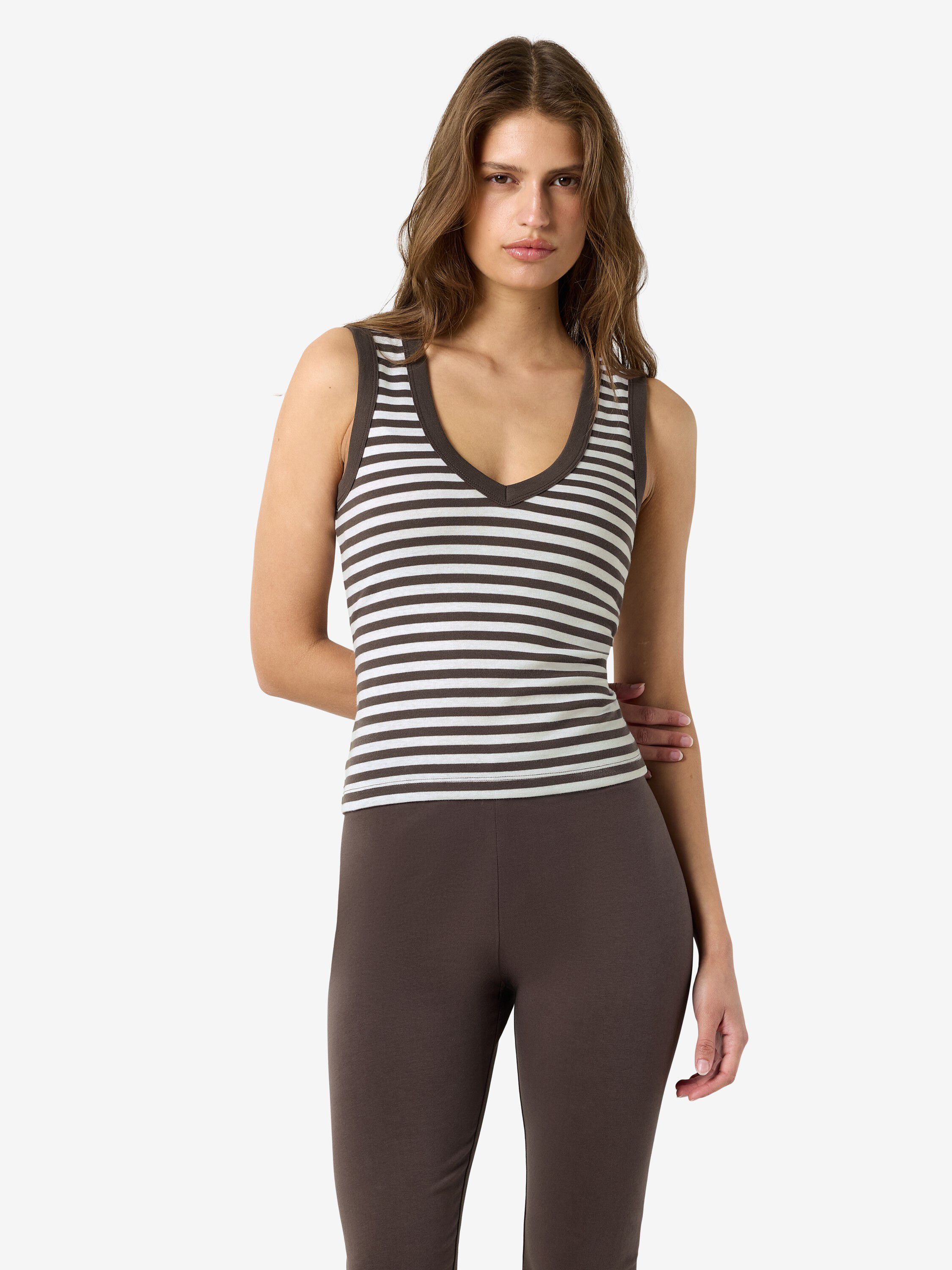Nmstormi S/L V-hals topp Tnt/18