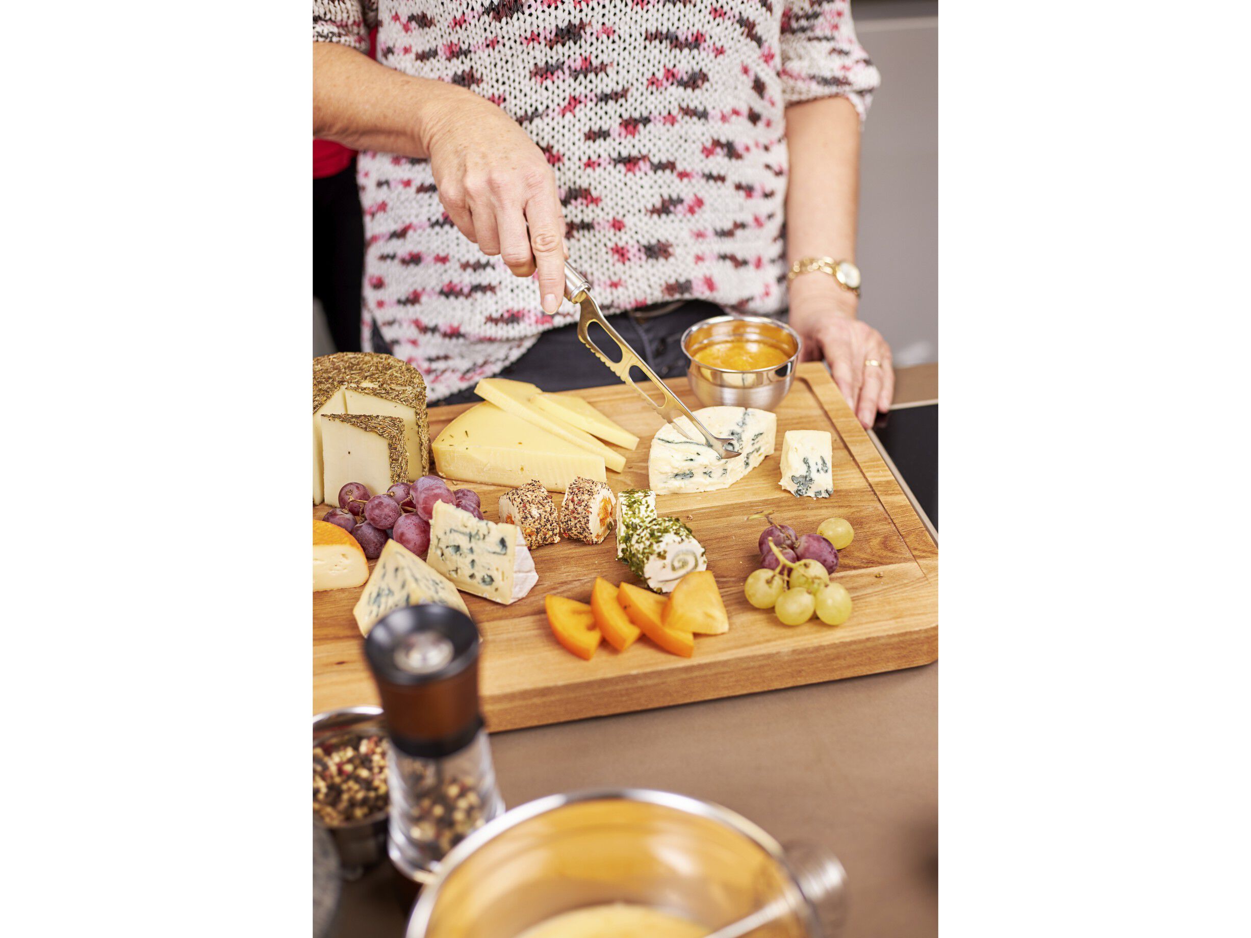 Ostekniv 28 cm St&aring;l