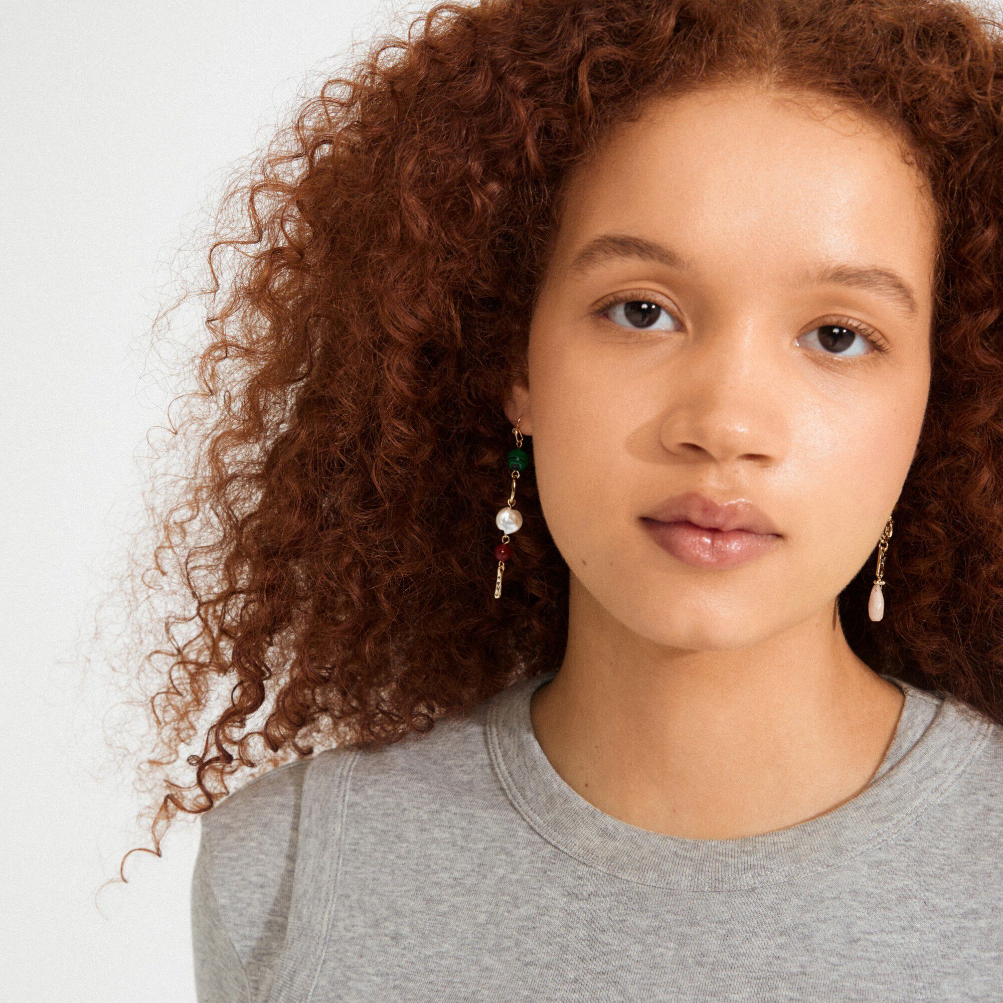 SENSE &oslash;reringe guldbelagt/multi