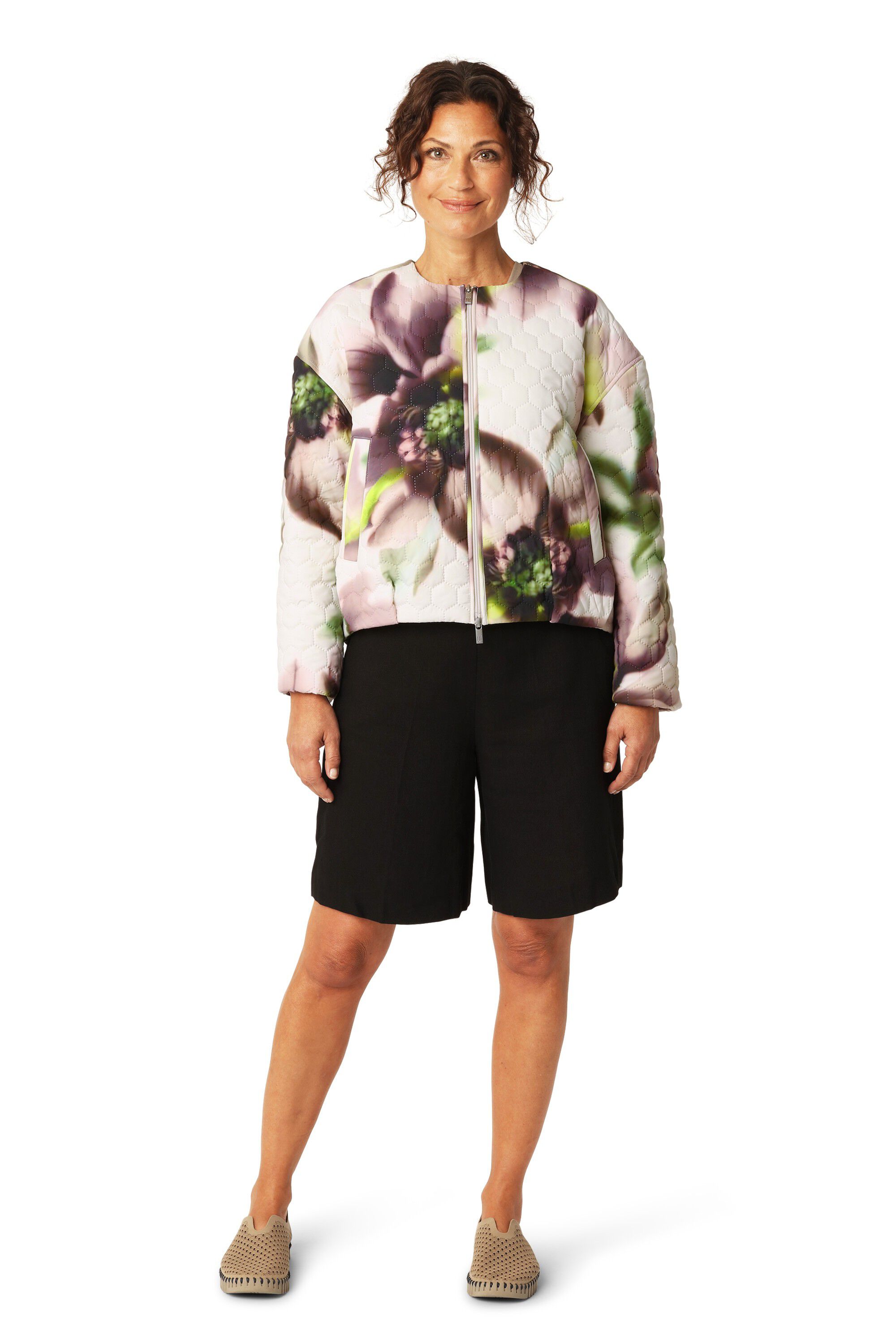 Short Quilted Jacket