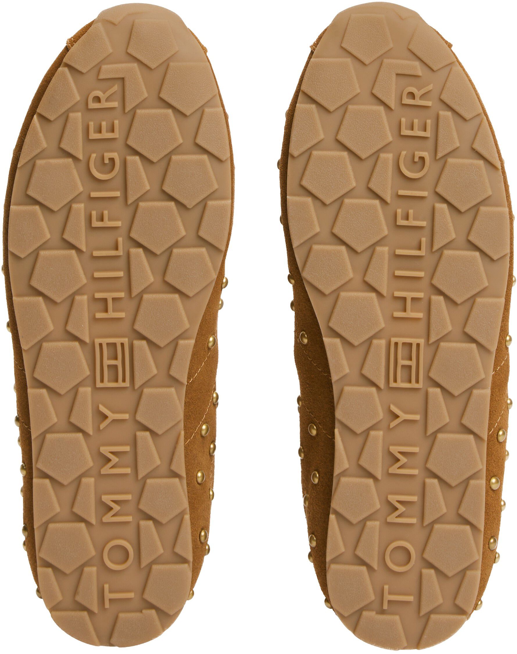 Suede Studded Low Profile Trainers