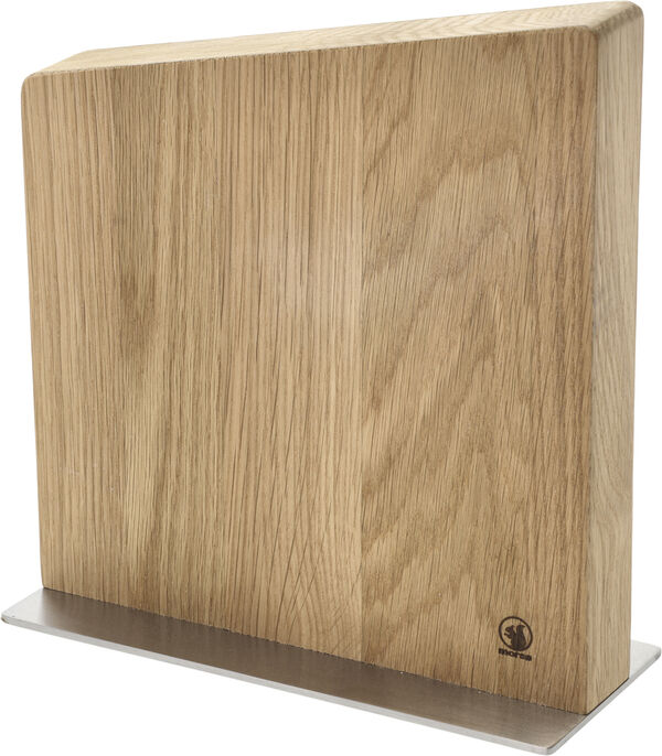 Knivblokk Foresta Eik/Rustfritt stål