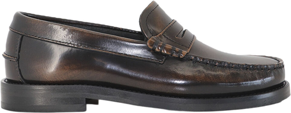 Miles Penny Loafer - Brown Polido