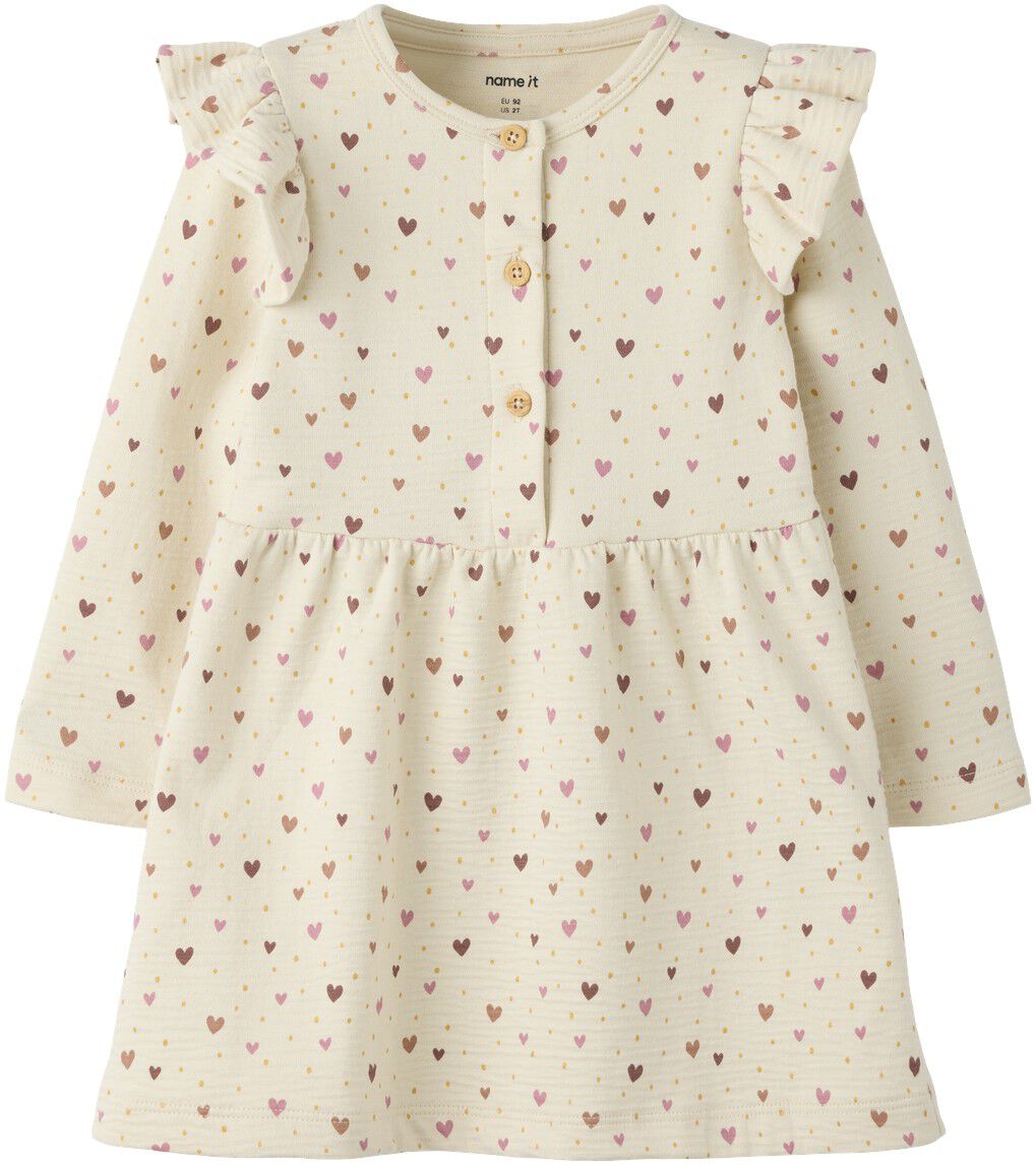 Nmfhayla Ls Light Swe Dress