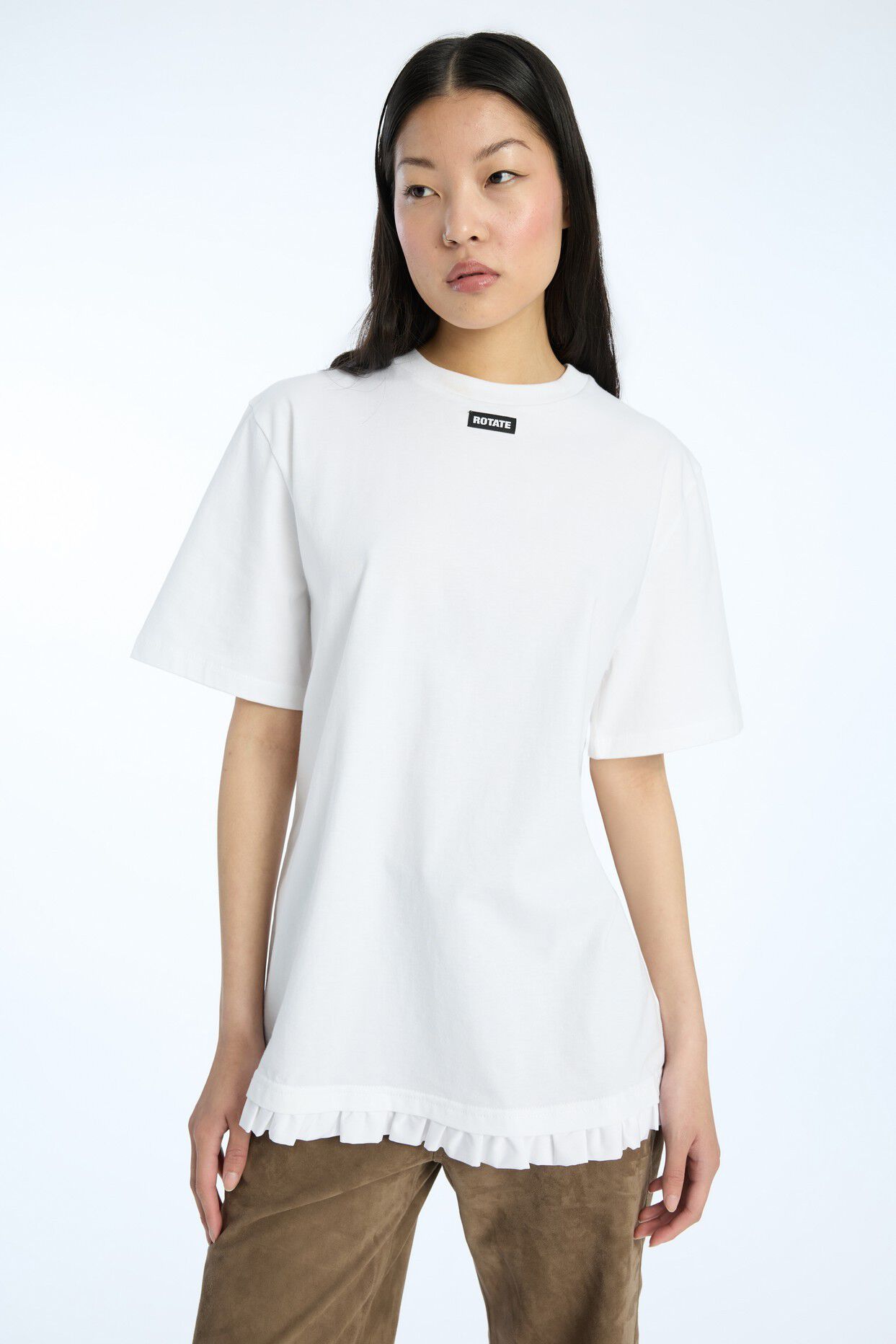 LARGE T-SHIRT W/ RUFFLE