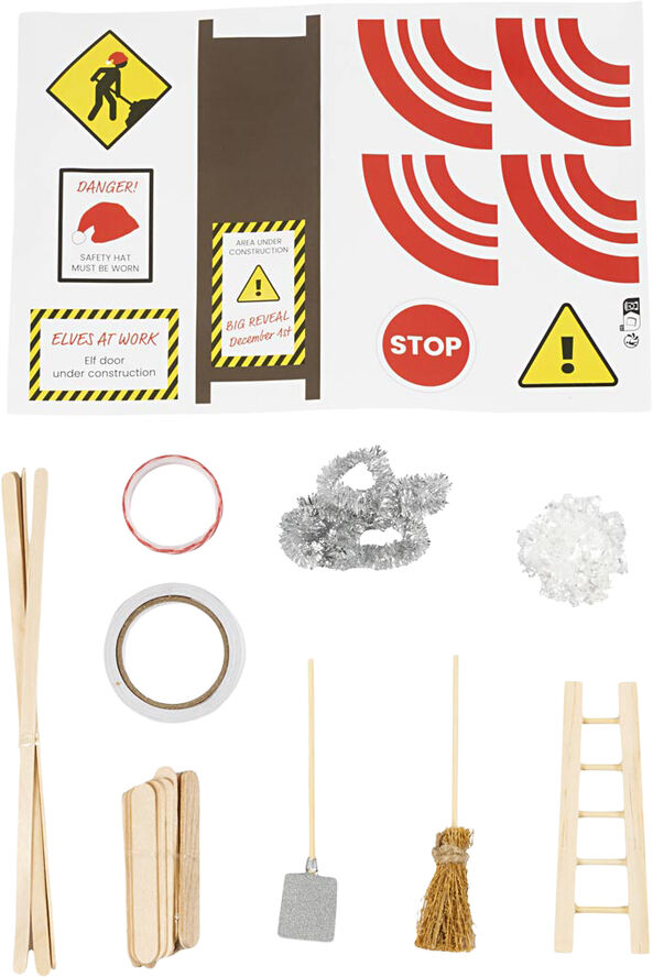 Mini DIY Kit Nissens Dør, Under konstruktion