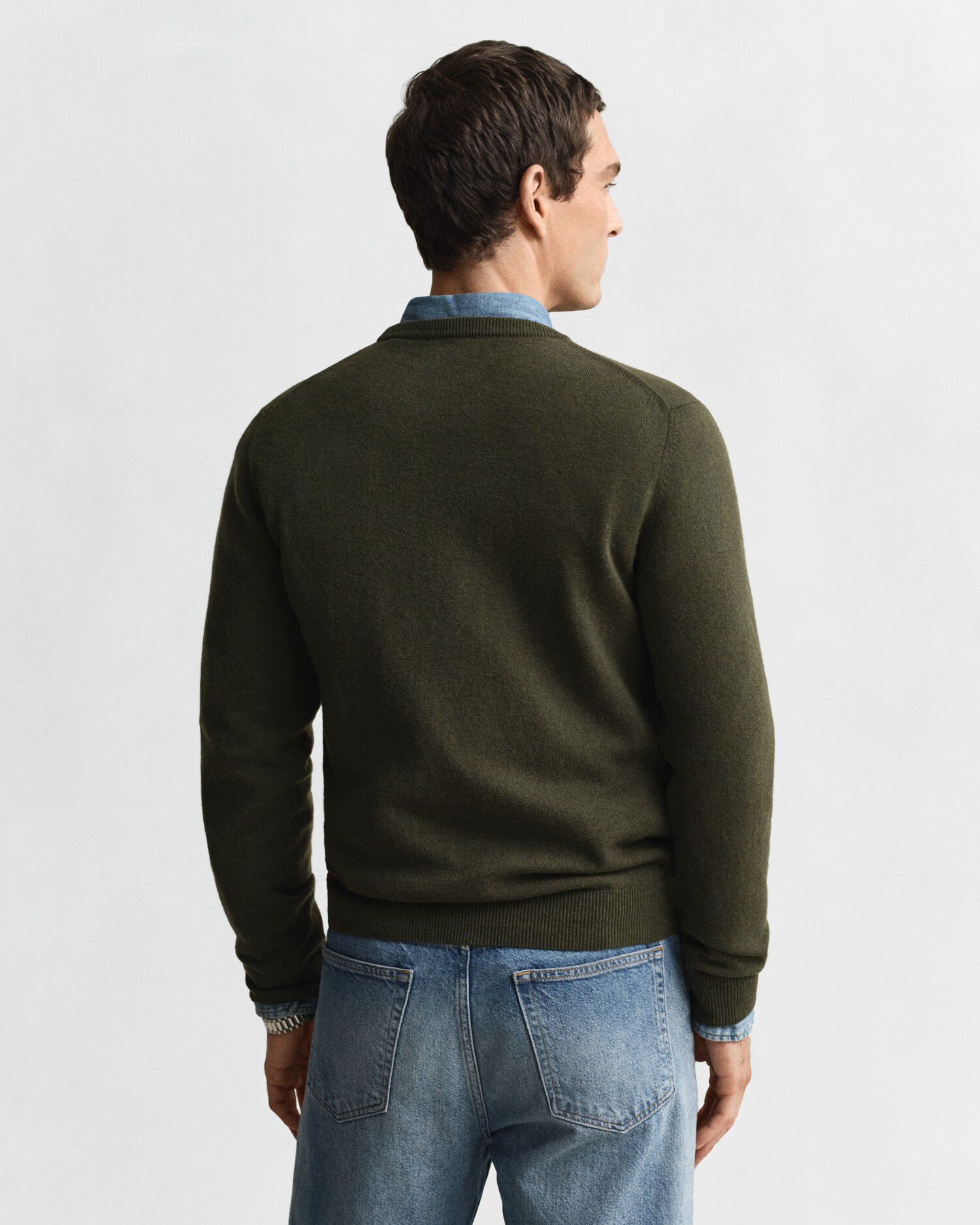 SUPERFINE LAMBSWOOL C-NECK