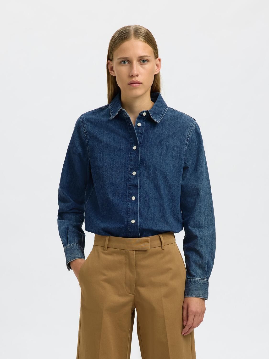 SLFBEA NOA LS REGULAR SHIRT