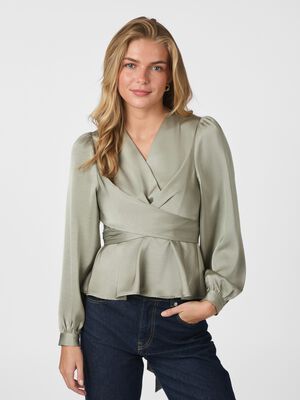 Rista Heavy Sateen Blouse