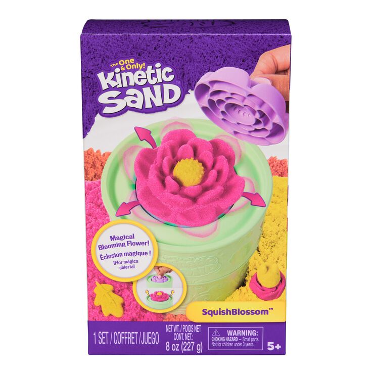 Kinetic Sand Squish Bloss