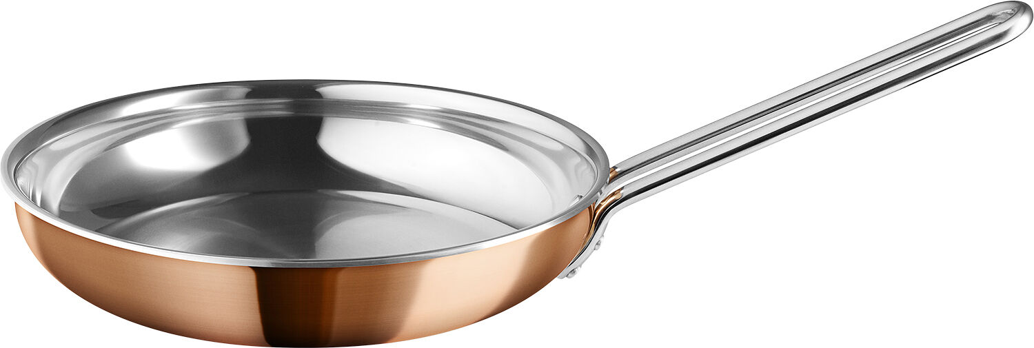 Stegepande 24cm Kobber