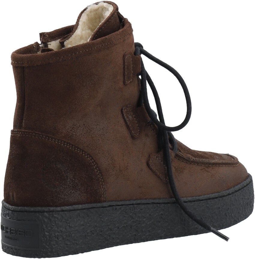 CASCAMILLA Lace Boot Warm Oily Suede 2. 0
