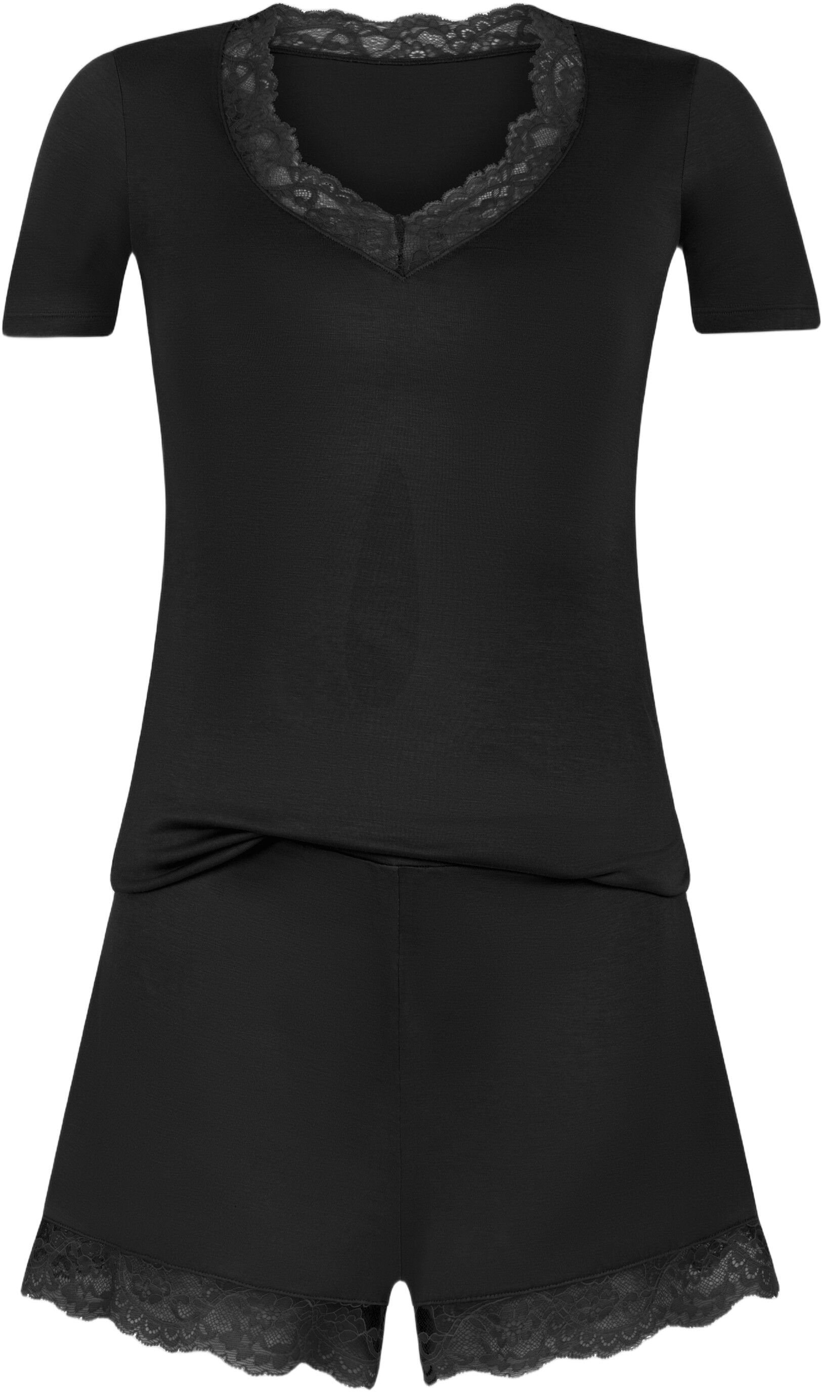 PJ SS SHORT JERSEY LACE NANNA