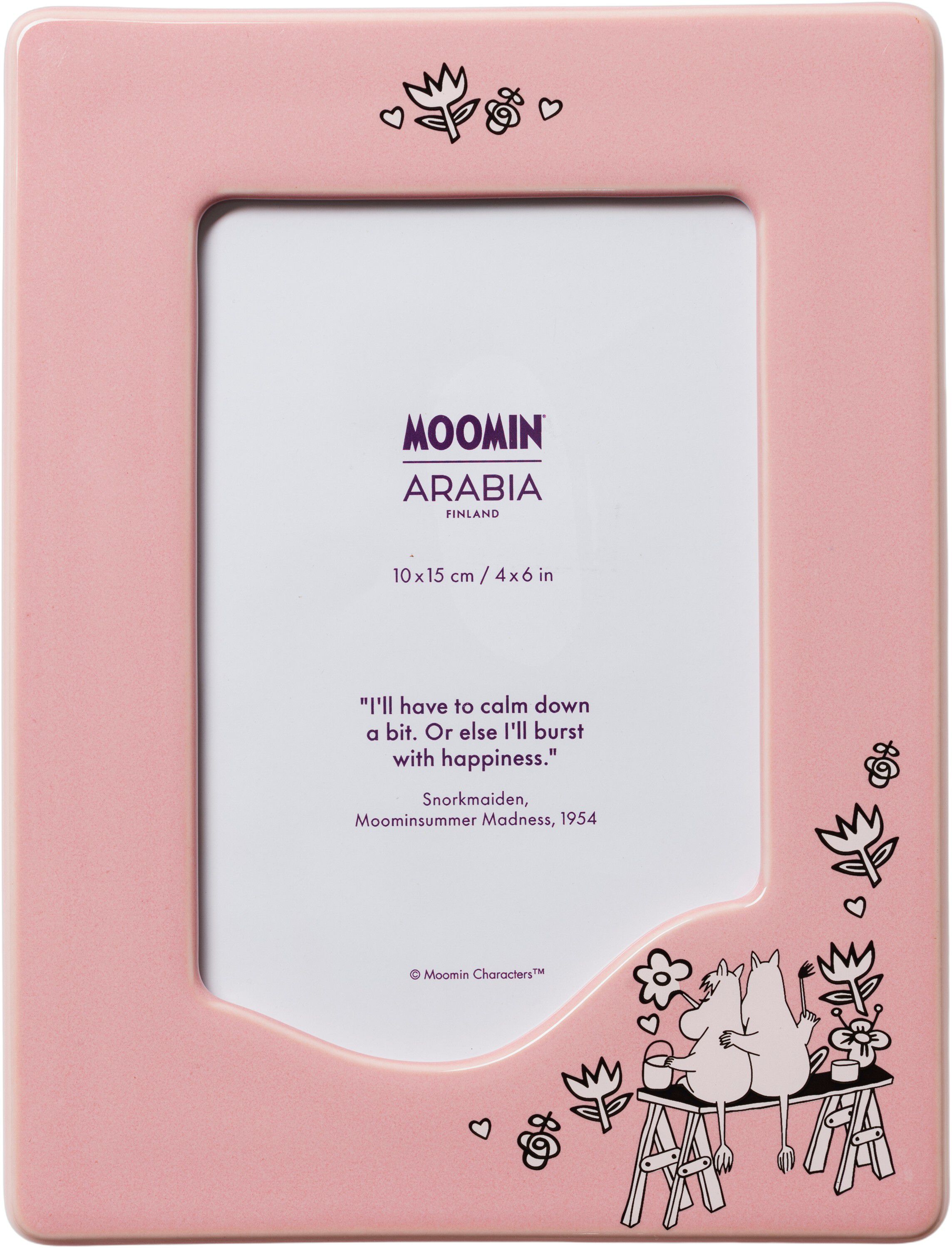 Moomin photo frame 100x150mm Love