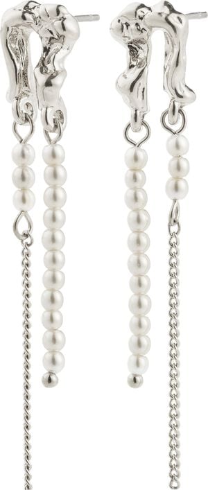 VINCENT earrings silver-plated