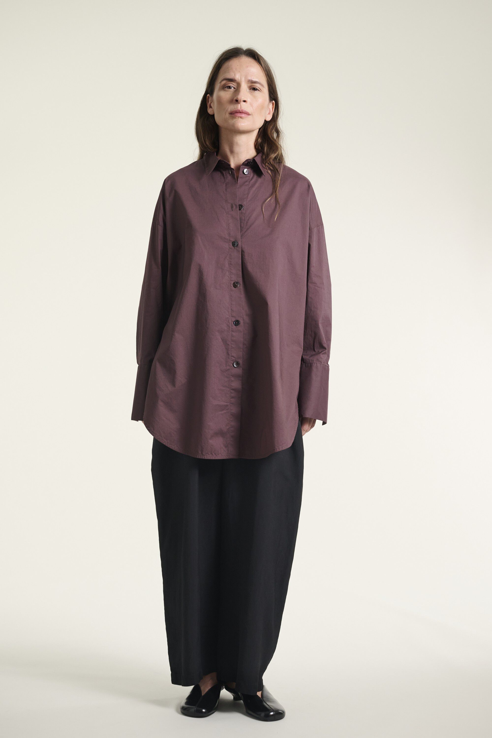 Core cotton stor skjorte