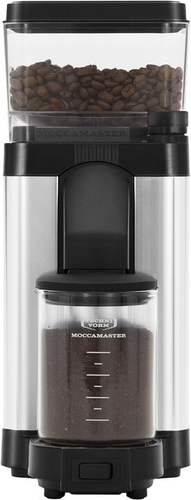 MOCCAMASTER KM5 Grinder Polished Silver