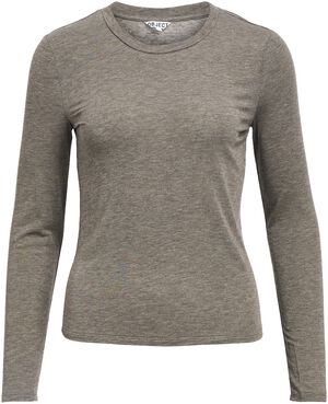OBJZOFIA SLI L/S O-NECK TOP NOOS