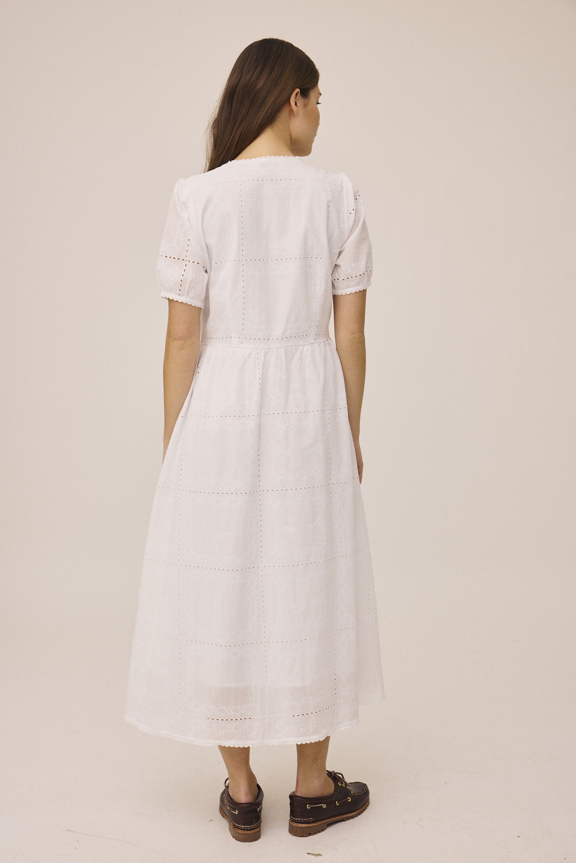Ivy 3 EMB Dress - 100% Organic Cotton GOTS