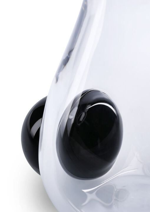 Silhouette Vase H36 cm klar