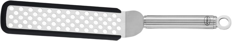 Spade med hull og knekk 32 cm Stål/Silikone