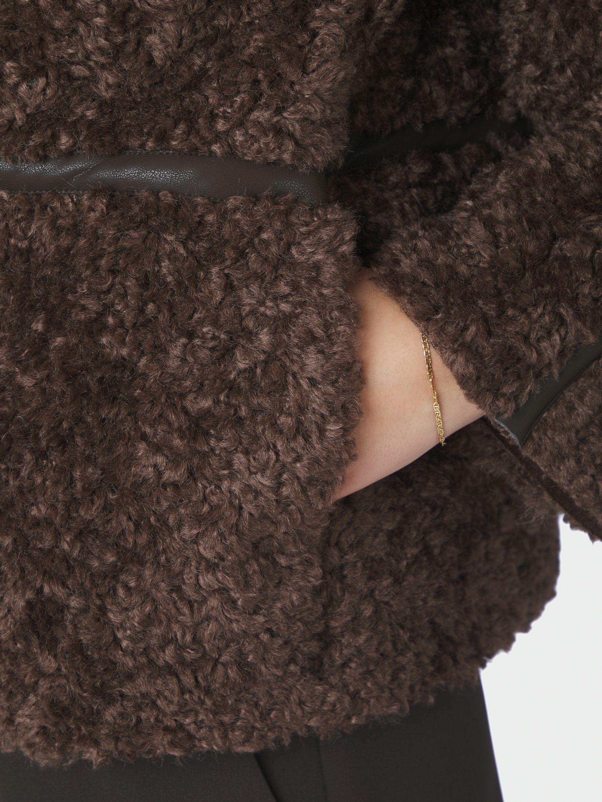 Castor Faux Fur Jacket