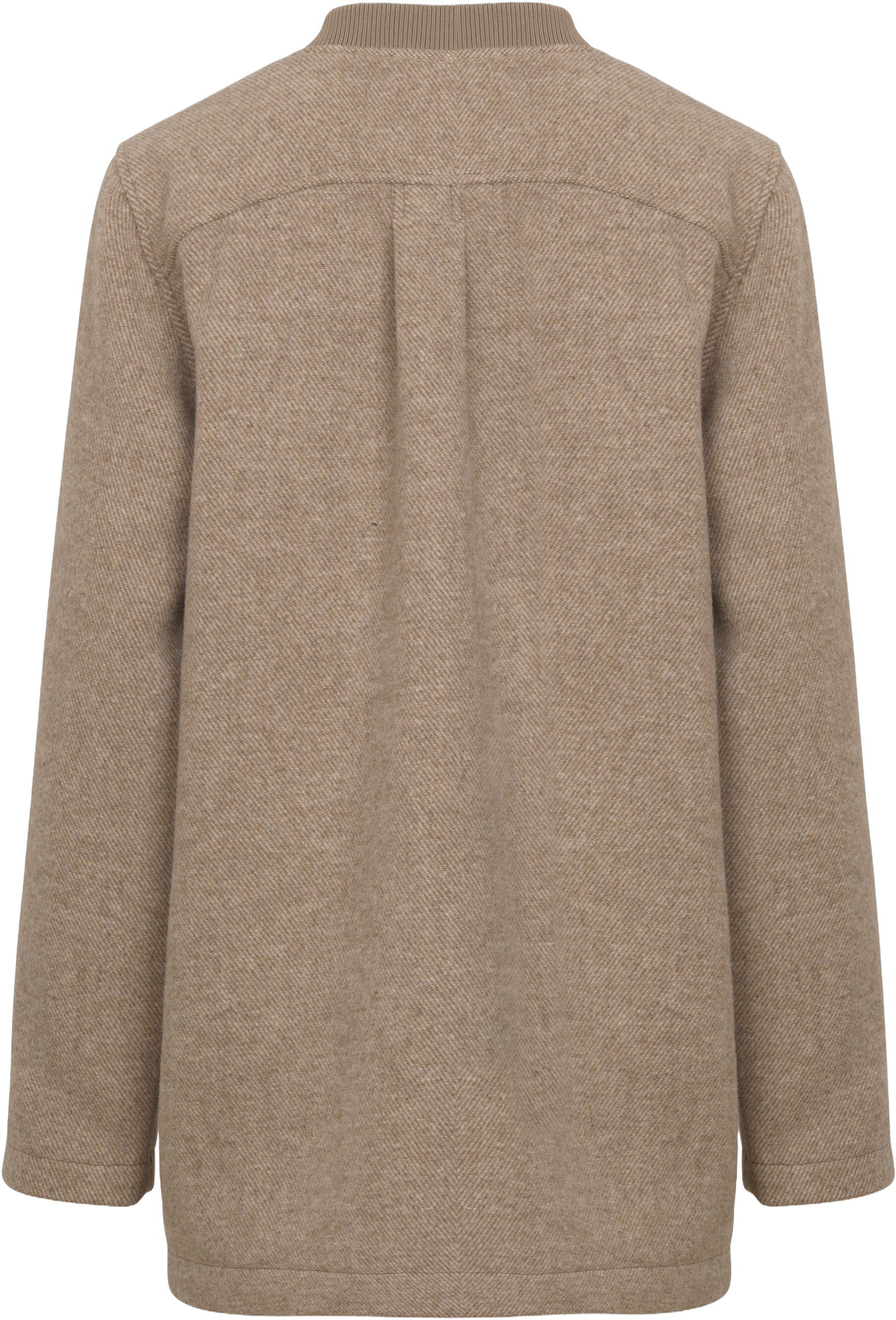 Zipped Jacket with Patched Pockets
