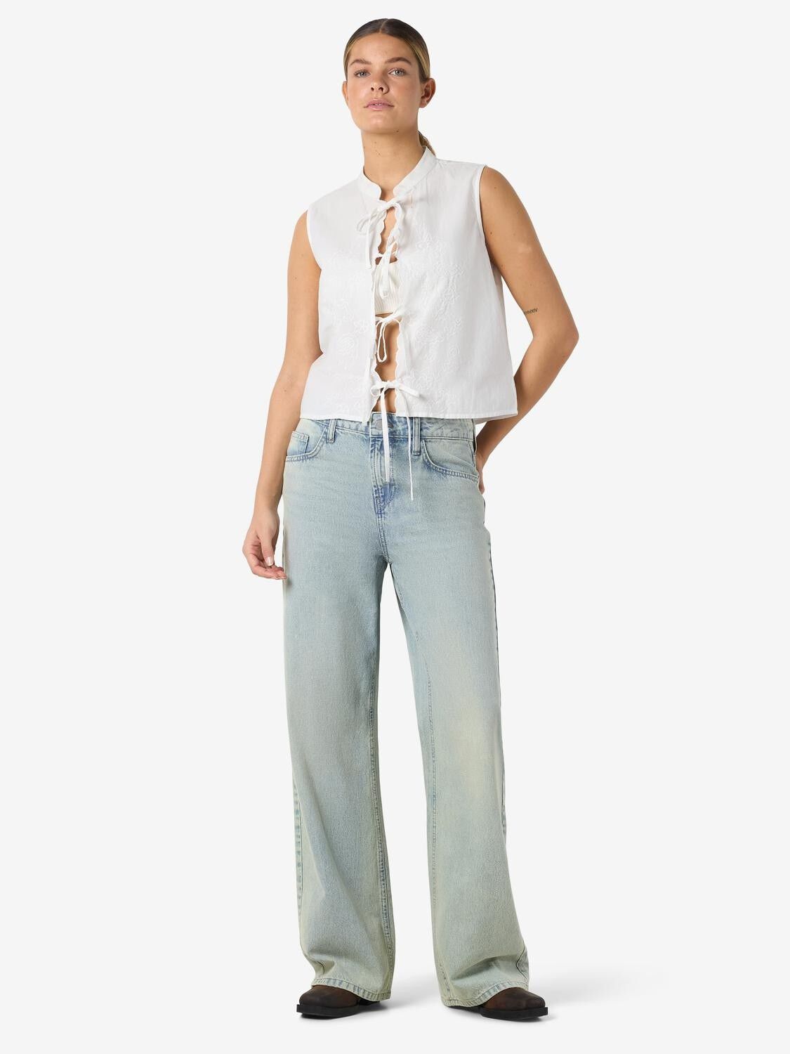 Nmmae S/L Top Wvn
