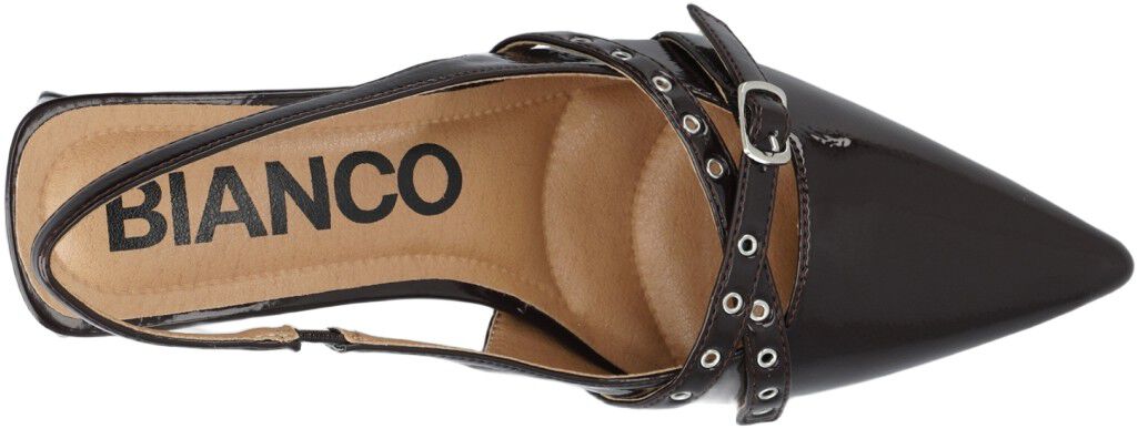 BIAMARALYN Buckle Slingback Faux Leather