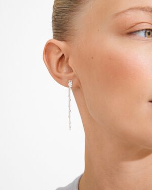 AERUN earrings silver-plated