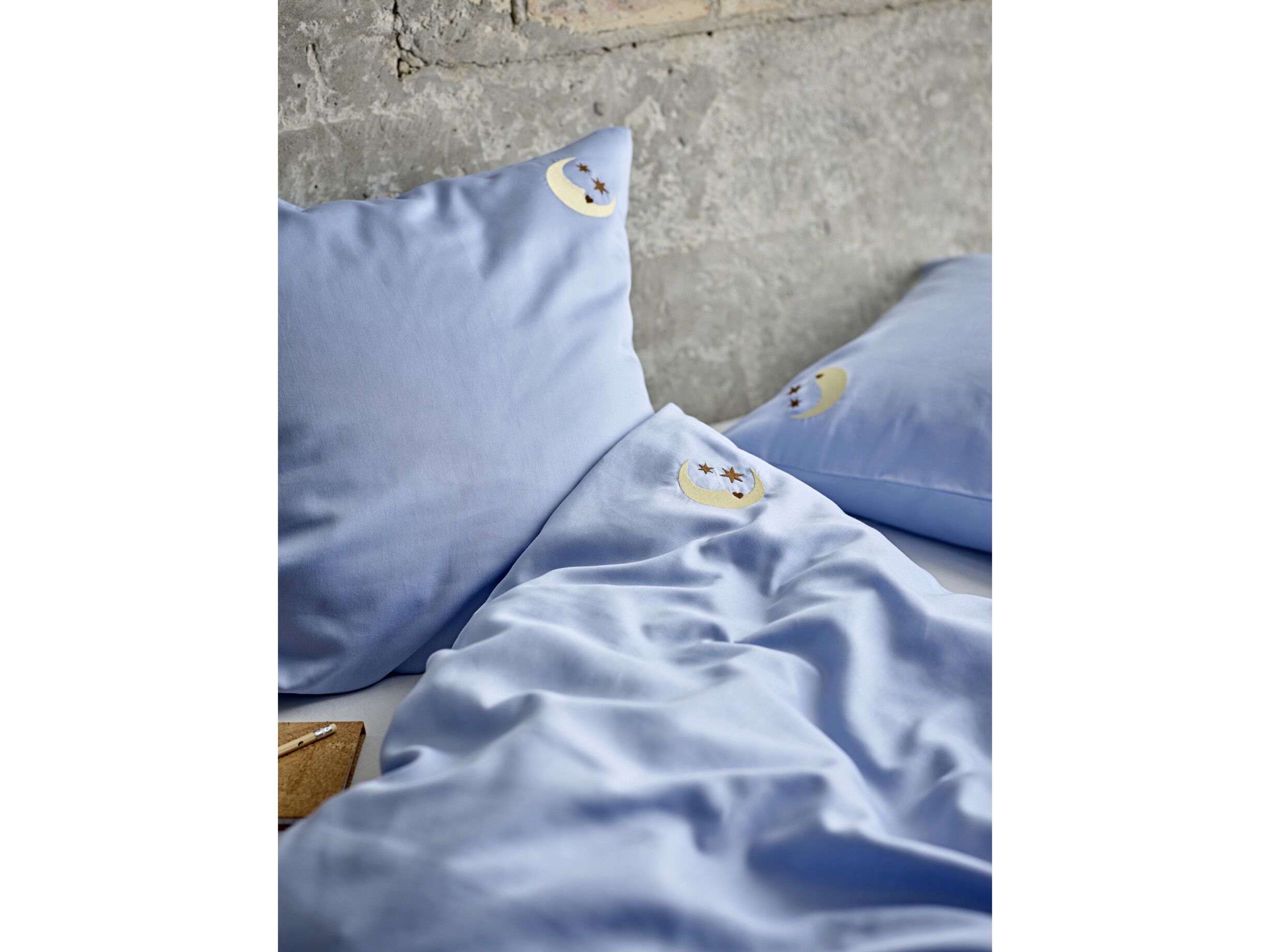 Sengesett 140x220 Bonne Nuit Sky Blue